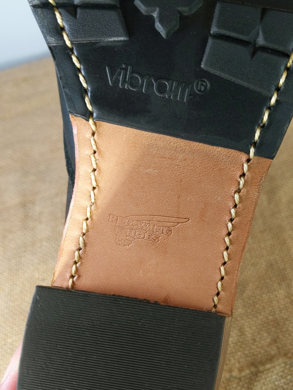 Red Wing Clara Women's Heeled Leather Boots 3405 Sz 11, Black, Like New, No Box - Picture 8 of 10